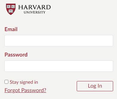 harvard canvas login